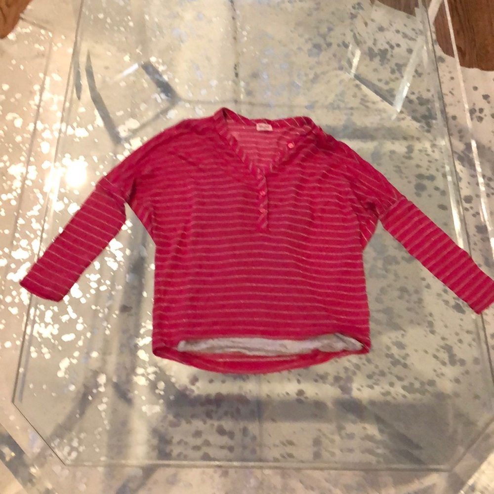 Splendid girl’s 7/8 striped top w/tank underneath